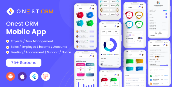 Onest CRM - Multiple Platform    