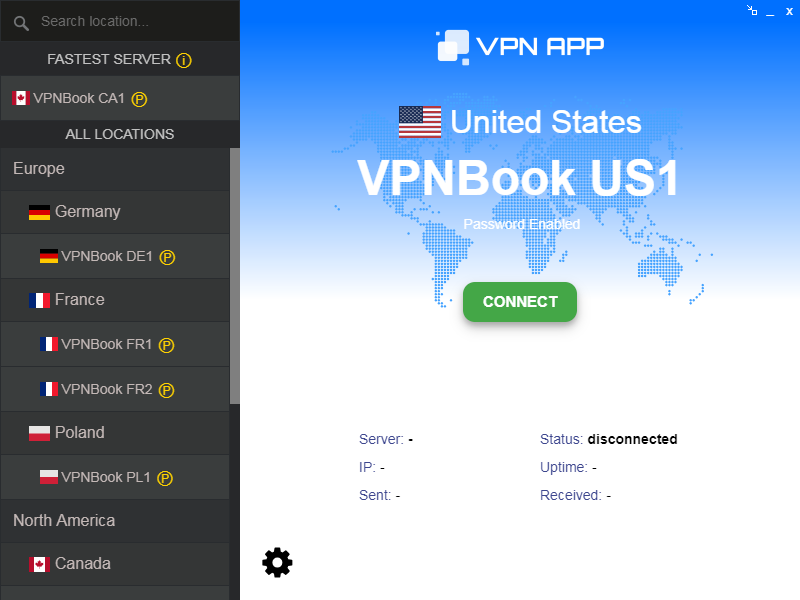 OpenVPN GUI App with Free Servers, VPN Management and Kill Switch - 1