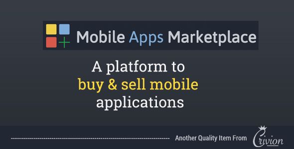 PHP Mobile Apps Marketplace Script    