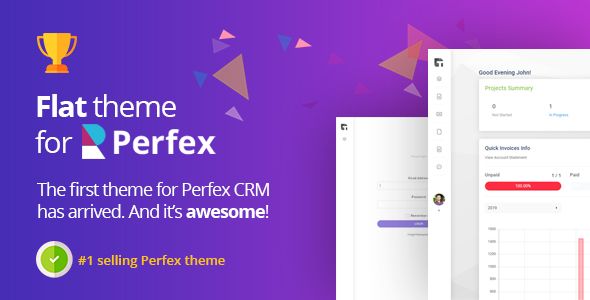 Perfex CRM - Flat theme    