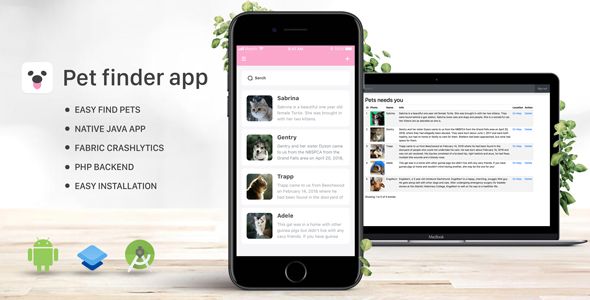 Pet Finder - Android Full Native App    