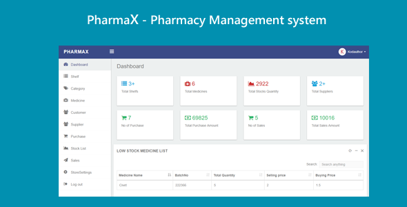 PharmaX - Pharmacy management System C# ASP.NET MVC Net   Database Abstractions