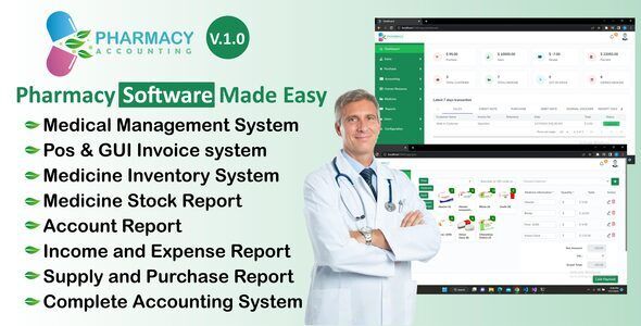 PharmacyAccounting - Best Pharmacy Software to Empower Your Pharmacy Store Net Software Web 