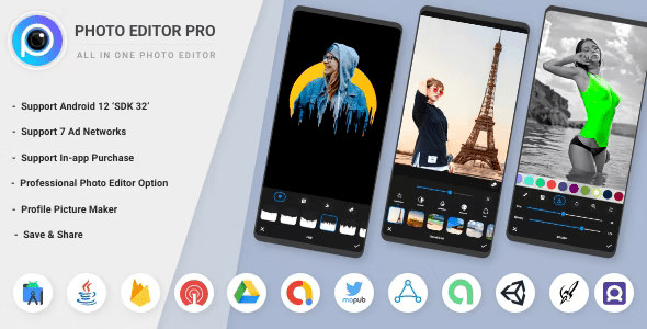 Photo Editor Lab - Profile Maker & Change Bg Effect - 7 Ad Networks & In-app purchase image