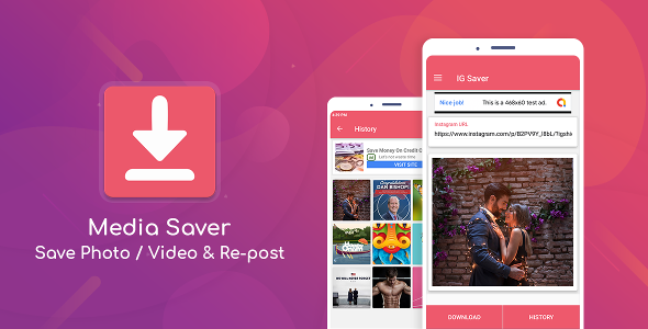 Photos And Videos Downloader For Instagram (Media Saver Android App)    