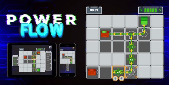 Power Flow - HTML5 Game    