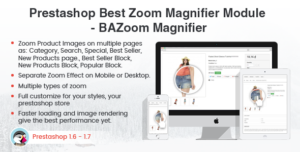 Prestashop Magic Zoom Magnifier Effect Plus Module – Prestips Plugins, Prestashop   