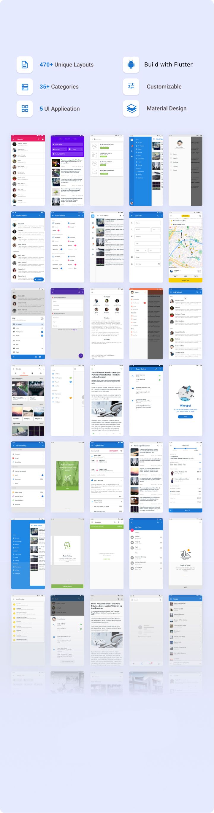 Pro Material Flutter - Flutter Material Design UI 3.3.7 - 2