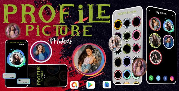 Profile Picture Border Maker - Profile Picture Frame - DpMaker - 3D Profile DP Frame Editor Android  Mobile Full Applications