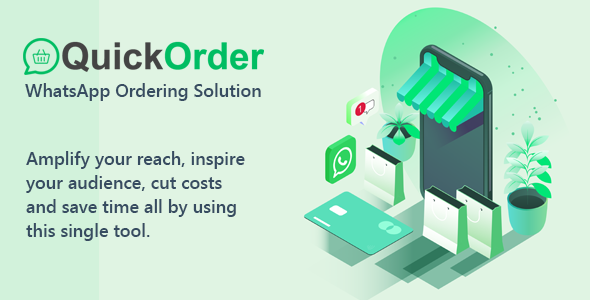 QuickOrder - WhatsApp Food Ordering Addon (SAAS)    