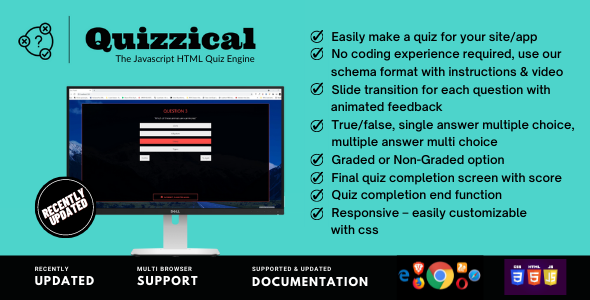 Quizzical - The Javascript HTML Quiz Engine  Miscellaneous  
