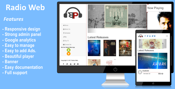 Radio Web PHP Script    