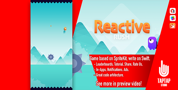 Reactive Rush iOS  Mobile Games