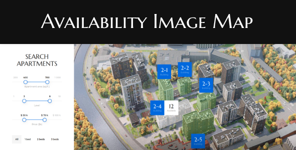 Real Estate Interactive Presentation Widget for WebSite (SAAS)    
