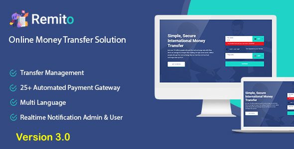 Remito - Online Money Transfer Solution    Help And Support Tools