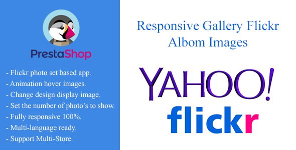 Responsive Gallery Flickr Albom Images    