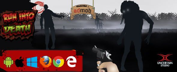 Run Into Death - HTML5 Shooter Game    