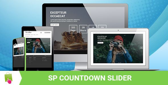 SP Countdown Slider - Responsive Prestashop Module    