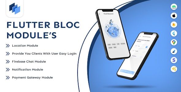 Saas Module App - Flutter Full App BloC State Management    