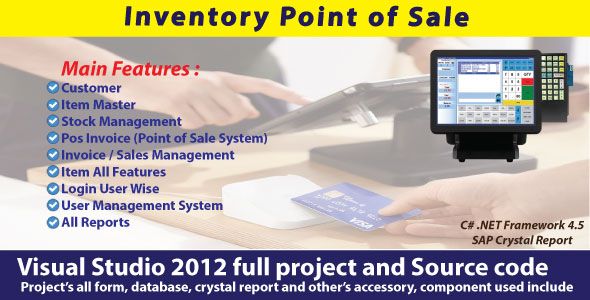 Sales And Inventory Management System | POS System with Full Project & Source Code Net   