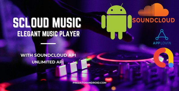 Scloud -  Music Player with Sound Cloud API - Android Music Player    