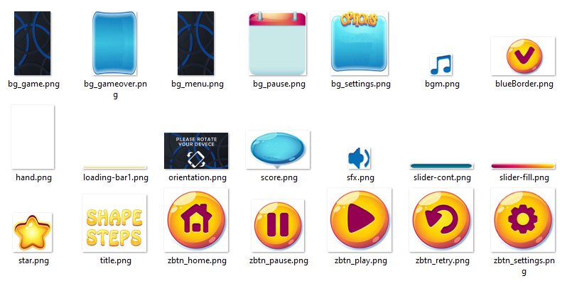 Shape Steps V2 (Admob + Android studio) - 2