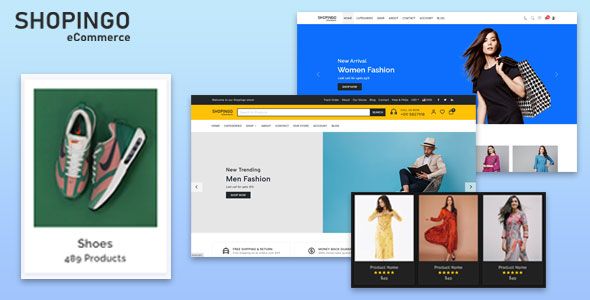 Shopingo - eCommerce HTML Template    Templates
