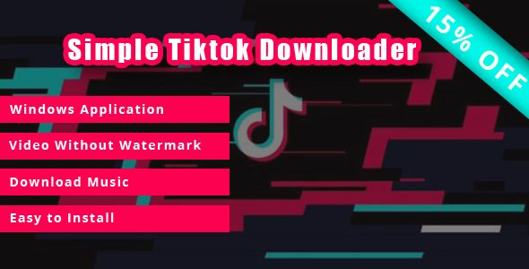 Simple Tiktok Downloader    