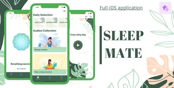 Sleep Mate - Full iOS Application iOS  Mobile 