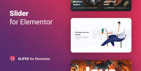 Sliper – Full-screen Slider for Elementor    