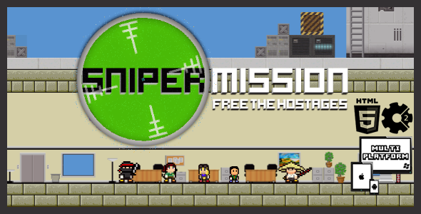 Sniper Mission - HTML5 Shooter Game    