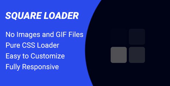 Square Preloader : HTML and CSS    
