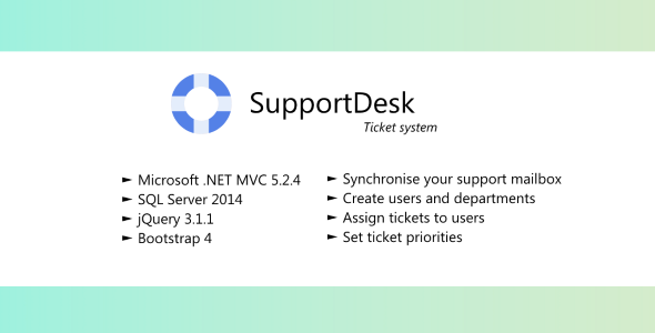 SupportDesk - Ticket system with email integration Communication Tools, Net   