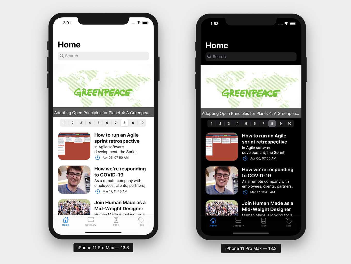SwiftPress 2.0 - Best Wordpress iOS App - 1