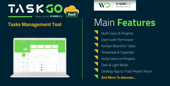 TaskGo SaaS – Tasks Management Tool    