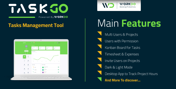 TaskGo – Tasks Management Tool    