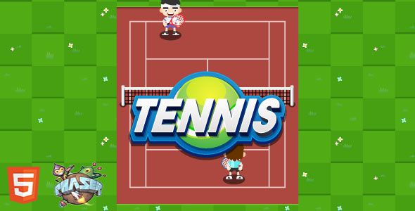 Tennis - HTML5 Game (Phaser 3) Android  Mobile Games