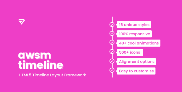 Timeline Framework HTML5  Css  Layouts
