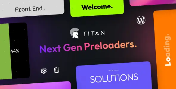Titan Preloaders & Page Transitions WordPress Plugin WordPress Miscellaneous Web Interface Elements