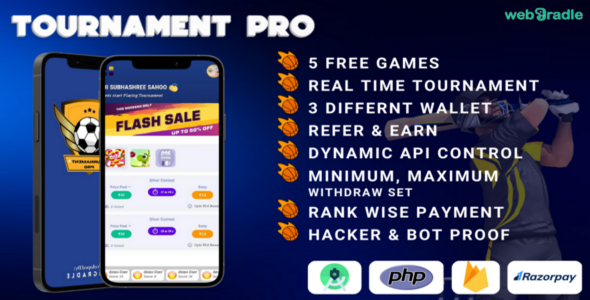 Tournament Pro - Play and Earn Android  Mobile Games