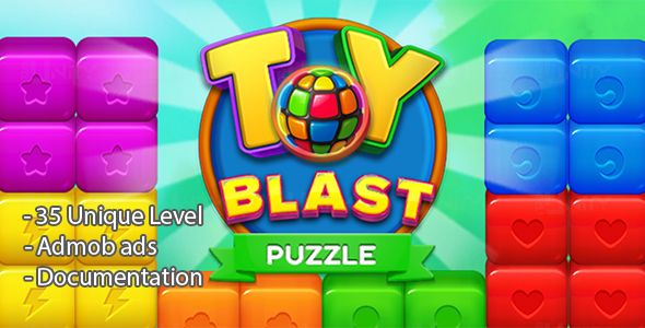Toy Blast Puzzle - (Unity - Admob)