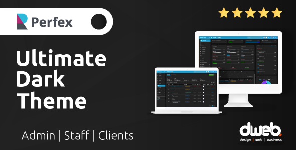 Ultimate Dark Theme - Perfex Theme CRM Add Ons