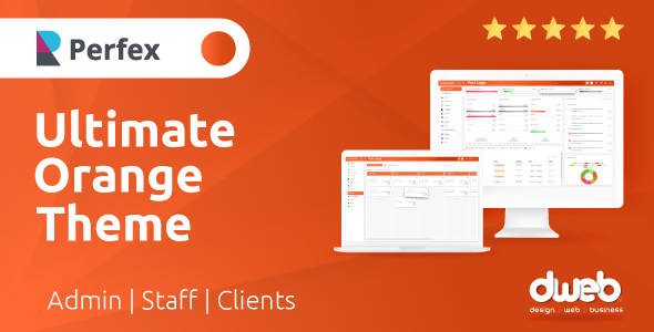 Ultimate Orange Theme - Perfex Theme CRM    