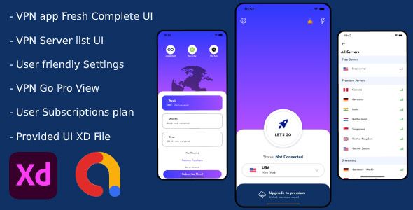 Ultimate VPN and VPNPush- iOS App Templet    