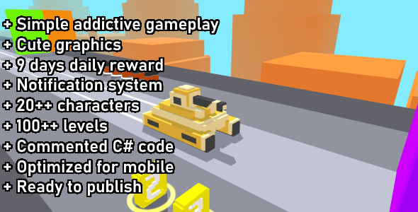 Unity Game Template - Tank Rider    