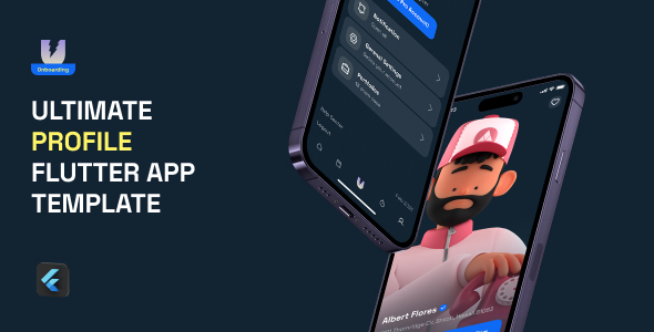 Utilmate – Profile Flutter App Template - code.market
