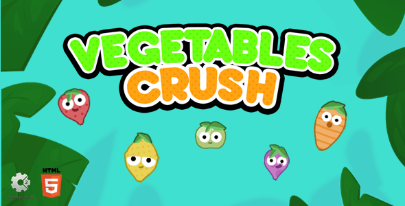 Vegetables Crush - Construct 2 Game    Games