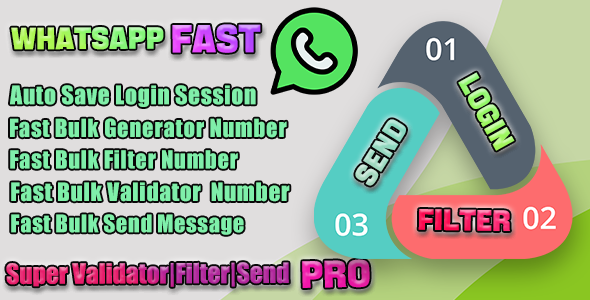 WhatsApp Phone Numbers Super Filter & Validator & Sender Pro 5.2.5