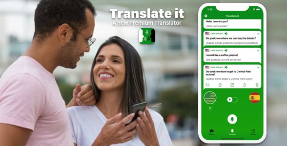 [White Label] Translate it - A New Premium Translator for iOS    