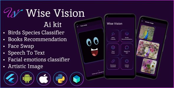 Wise Vision - Flutter AI kit    